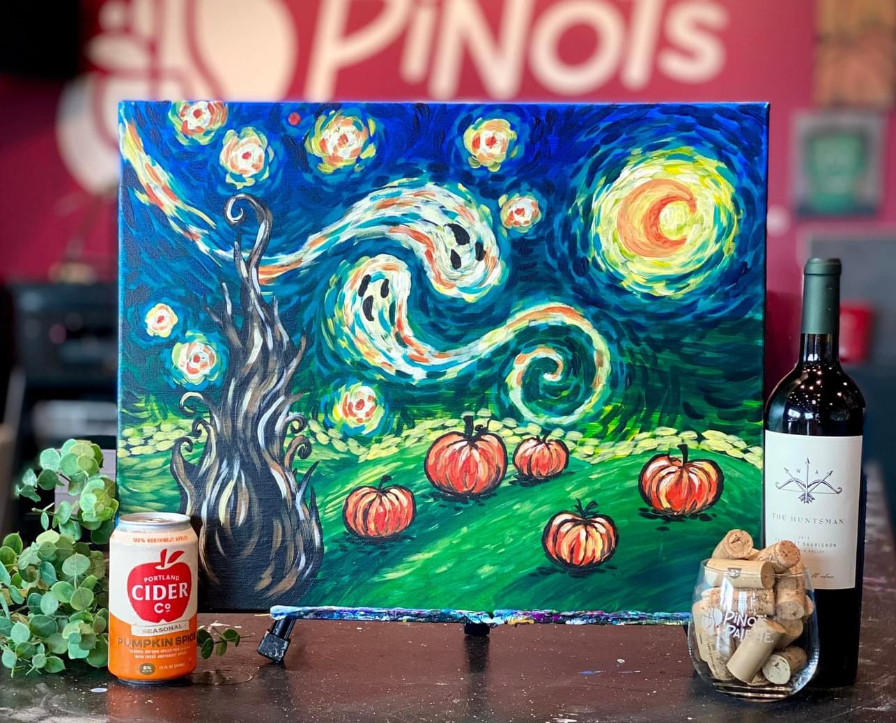 starry night halloween
